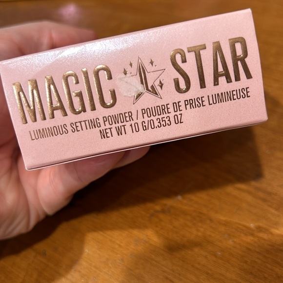 Jeffrey star cosmetics magic star loose setting powder natural new in box - Picture 2 of 6